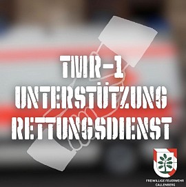 Unterstützung Rettungsdienst